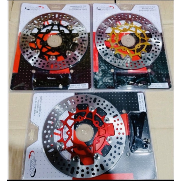 DISC BREKE KTC PIRINGAN CAKRAM KTC VARIO 150 NEW LUBANG 5 UK260MM VARIO 125 NEW