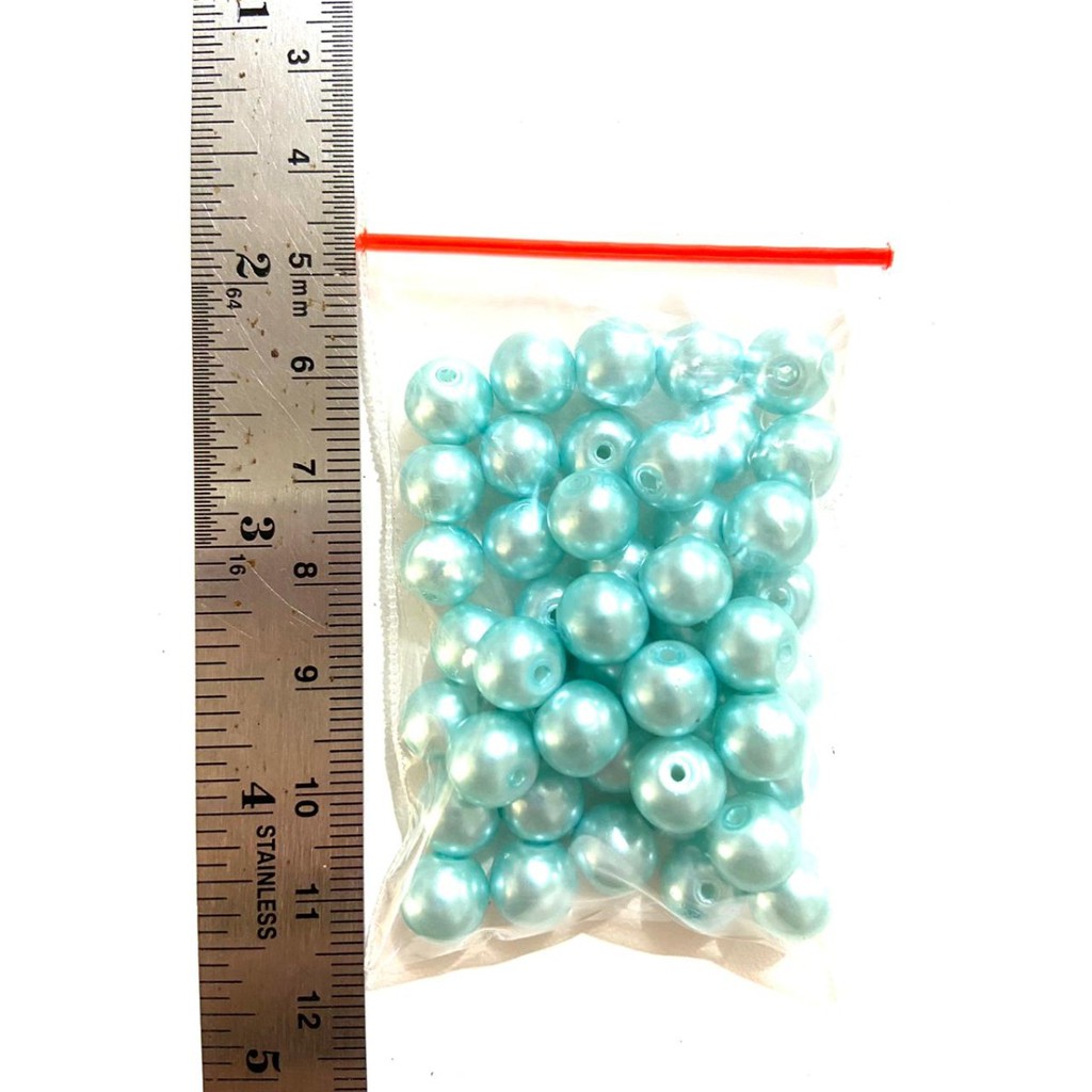 manik manik mutiara pearl beads gantungan kunci payet pearl