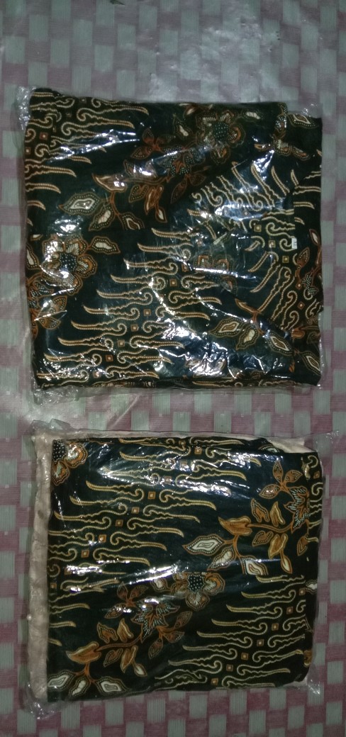 Maura Couple - Sania Ruffle Batik Couple Ori Ndoro Jowi Dnt Garansi Termurah - Set Couple Nabila