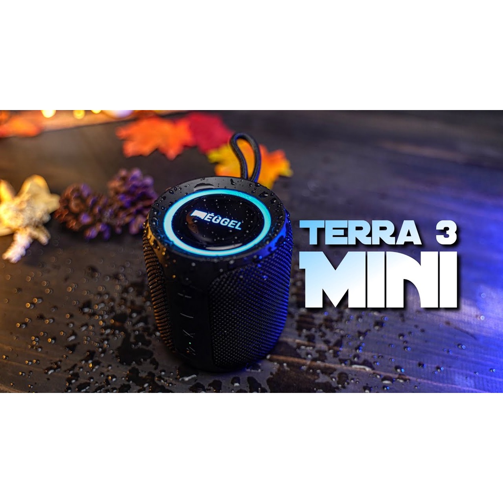 Eggel Terra 3 Mini 360 Waterproof Bluetooth Speaker RESMI
