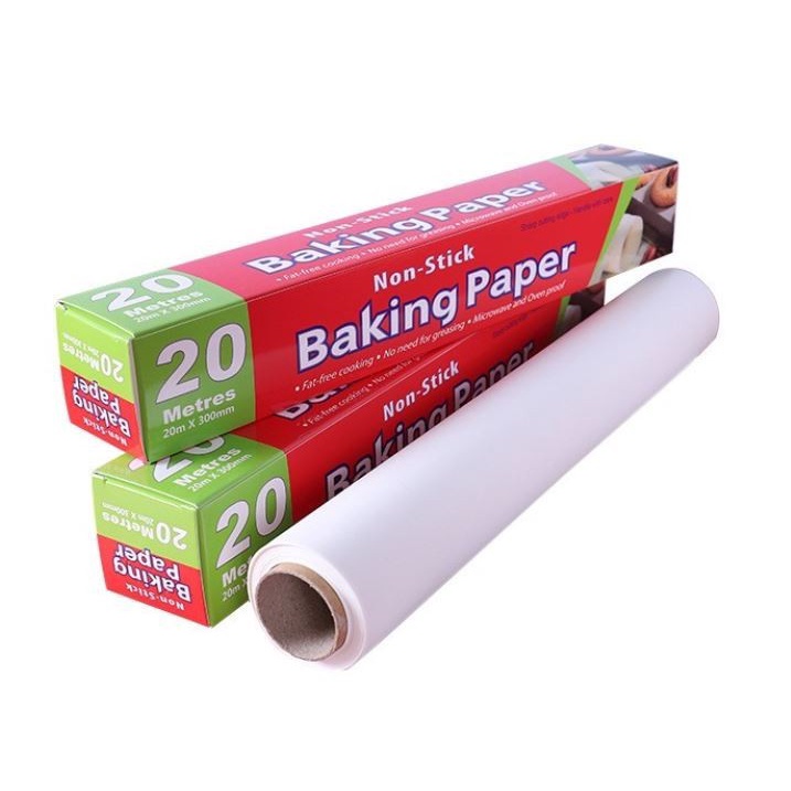 Baking Paper Alas Roti Kertas Panggang Oil Alas Kue Pembungkus - 30cm x 5 Meter