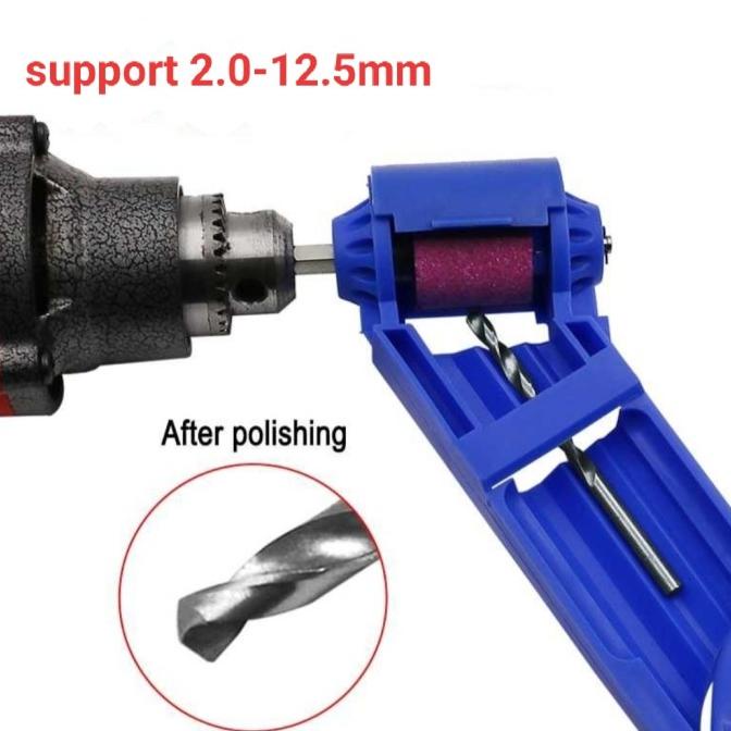 Jual pengasah mata bor tumpul blunt shrapener drill bits batu gerinda