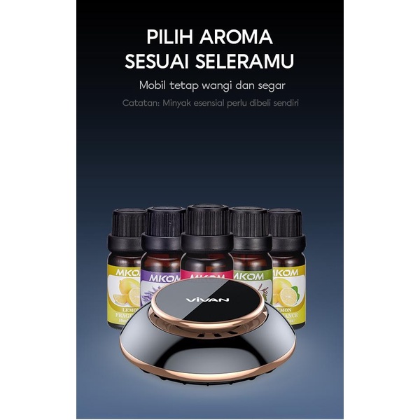 misi- Vivan VCX01 Car Amoratherapy Diffuser / Tempat Pengharum Pewangi Mobil