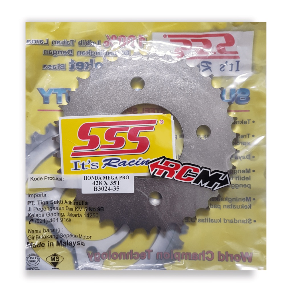 GER GEAR GIR BLK BELAKANG BLKG HONDA KCT CB150 CB 150 CBR150 CBR 150 NEW MEGAPRO MEGA PRO MONOSHOCK 