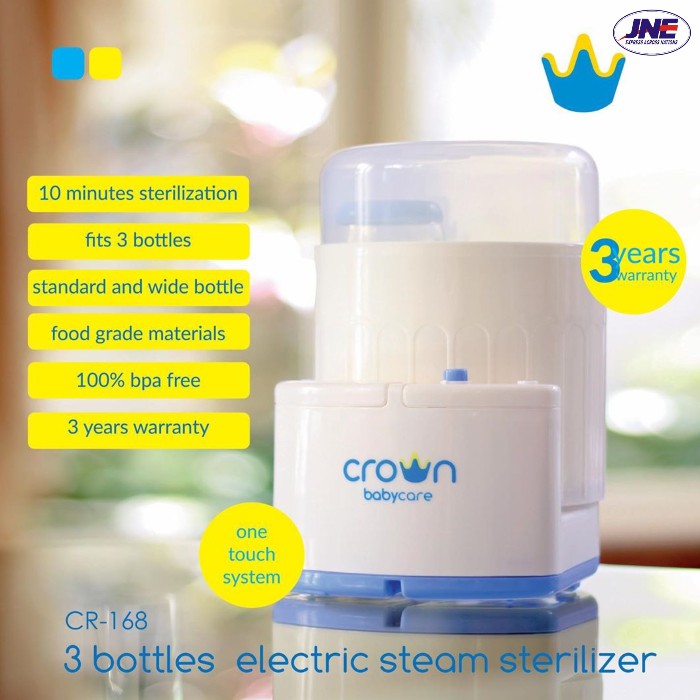 Crown 3 Bottle [Sterilizer] Baby Machine / Steril Botol Susu