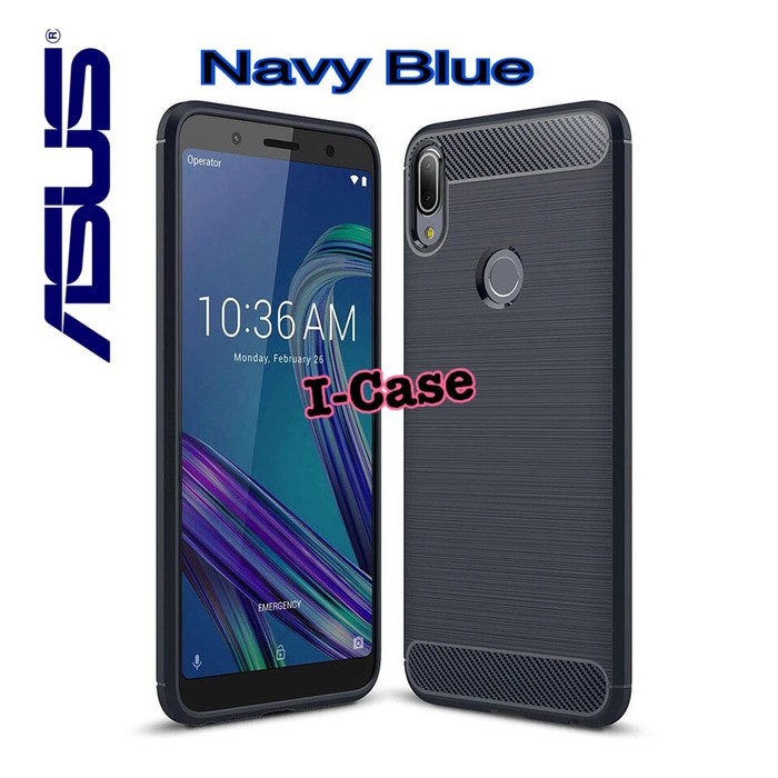 Case Asus Zenfone Max Pro M1 - Rugged Armor - Hitam