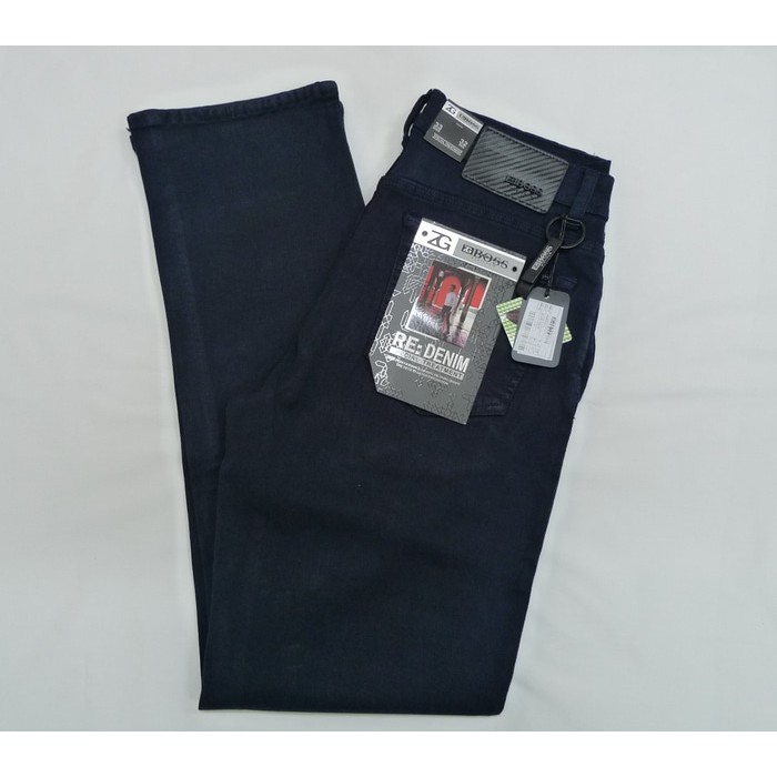 Celana Jeans Pria Panjang ZG BOSS Navy Blue ( Soft Stretch Jeans )