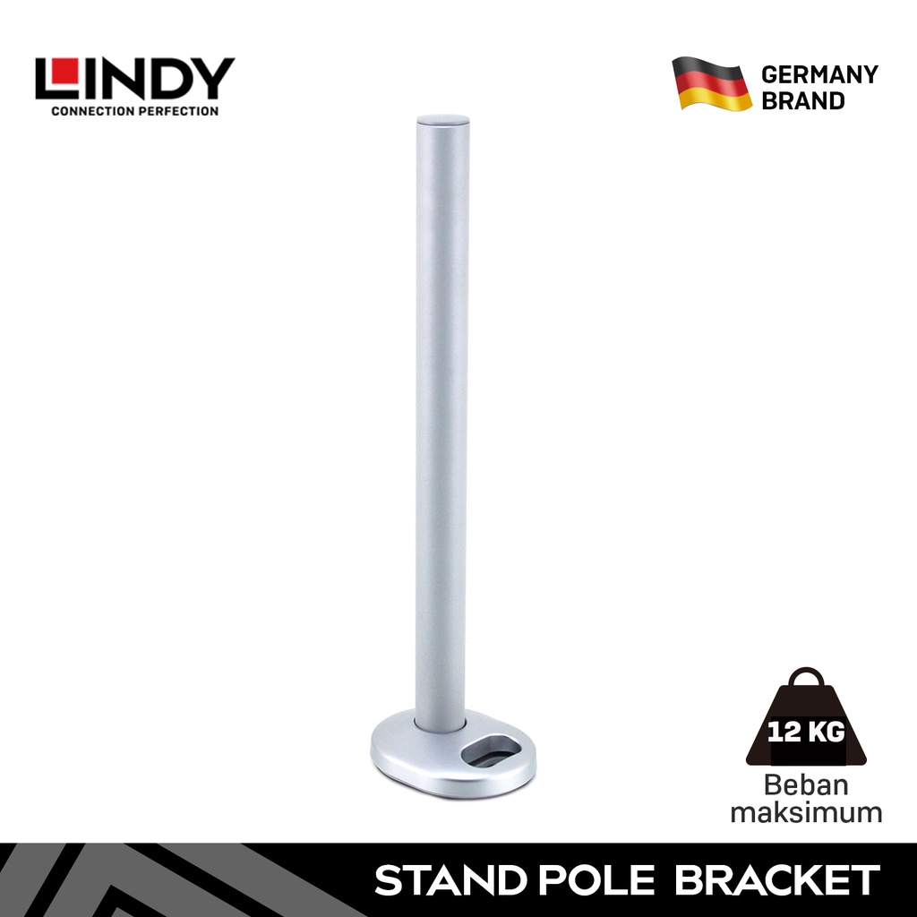 LINDY Tiang Bracket TV Monitor 45CM 70CM Stand Pole Bracket Meja Bor Grommet Desk Sekrup Meja 40962 