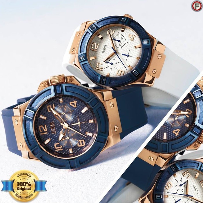 [ORIGINAL BERGARANSI] JAM TANGAN PRIA  GUESS #W0247G3 DAN WANITA #W0571L1