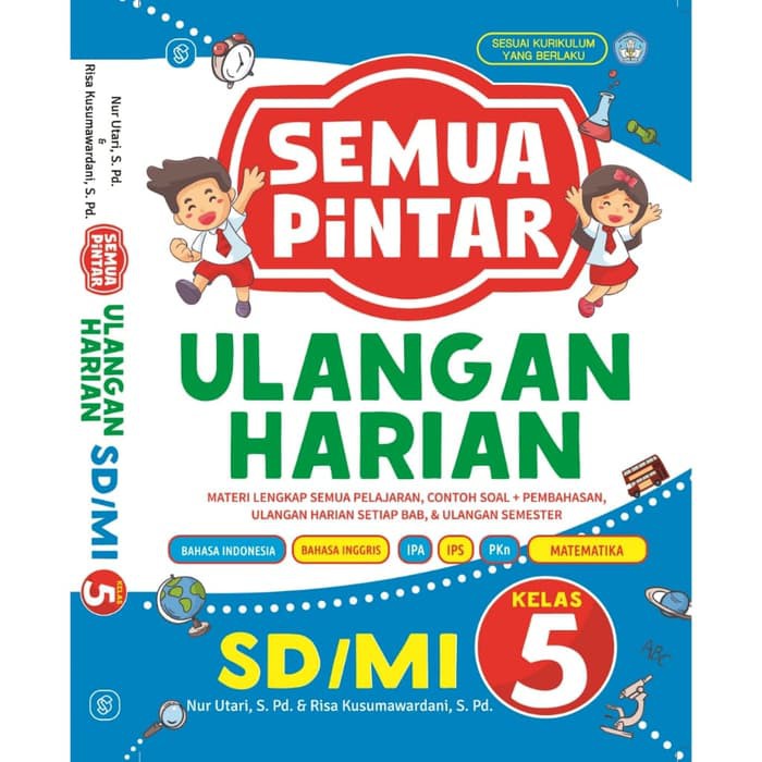 Semua Pintar Ulangan Harian Sd Mi Kelas 5 Shopee Indonesia