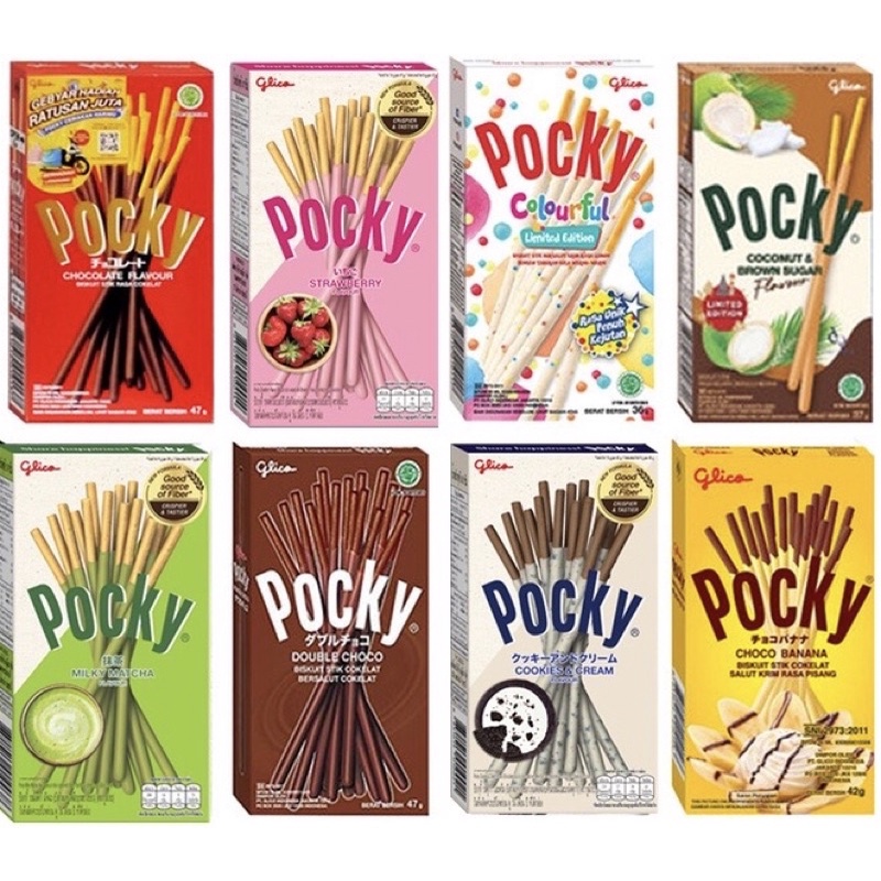 

[PROMO]Glico Pocky Kemasan Besar / Kecil / Mini ALL VARIAN TERMURAH