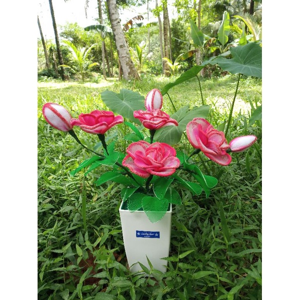 foam lily uk 8.5 cm / foam bunga lily polos uk 8.5 cm murah.