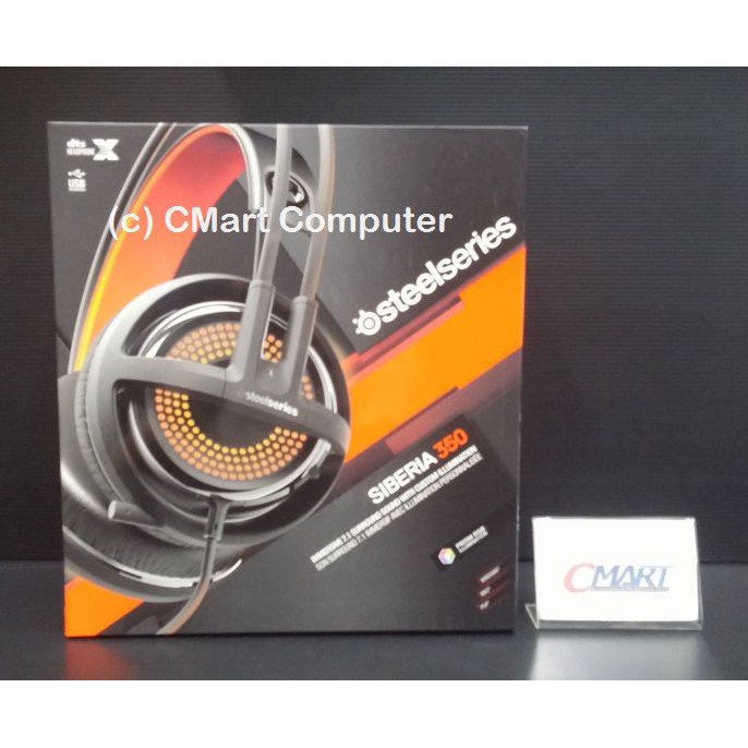 steelseries Siberia 350 The Best Gaming Headset - Black - 51202