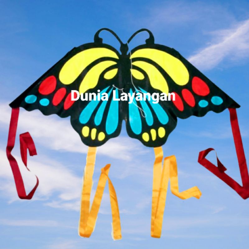 LAYANG LAYANG LIPAT KAIN PARASUT KUPU KUPU