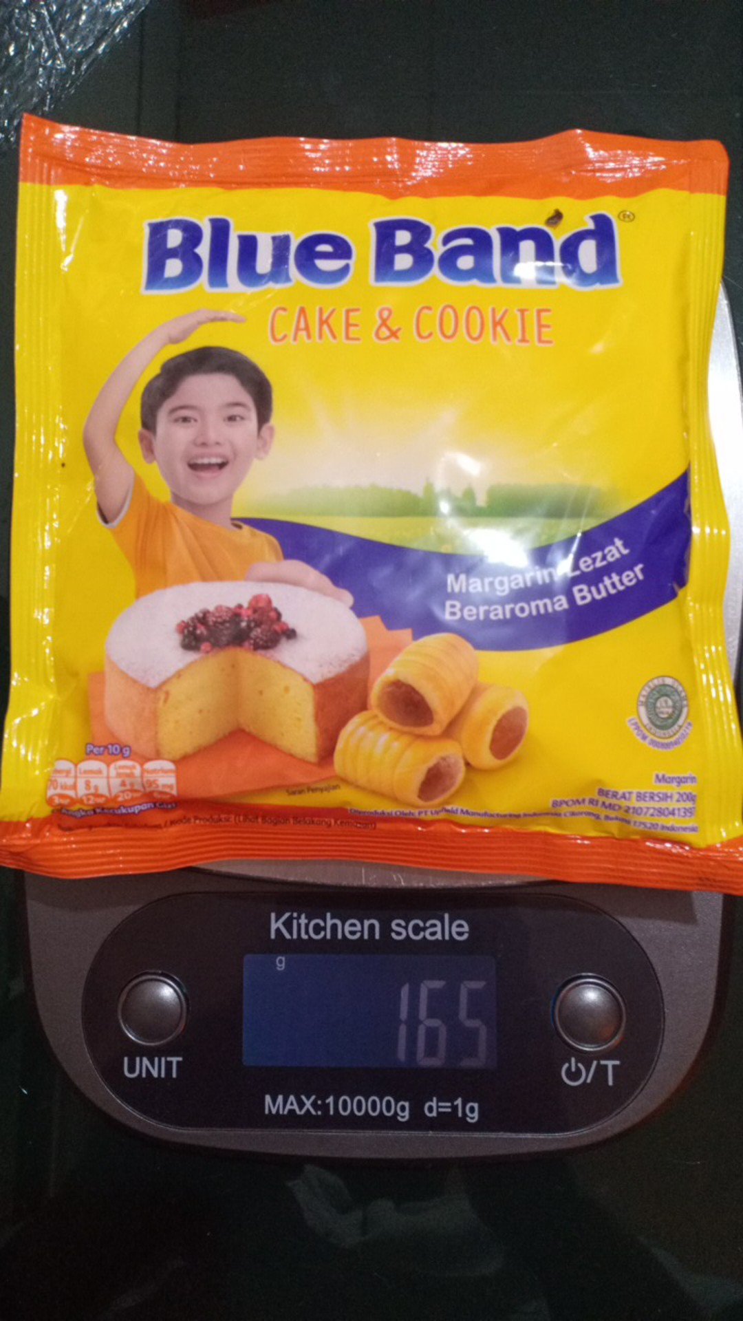 Taffware Digipounds Timbangan Dapur Digital Kitchen Scale 10kg 1g - Z3s