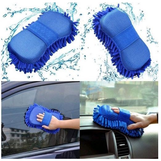 Sponge BUSA CENDOL Cuci Mobil lap microfiber spon spons wash sabun pembersih anti baret