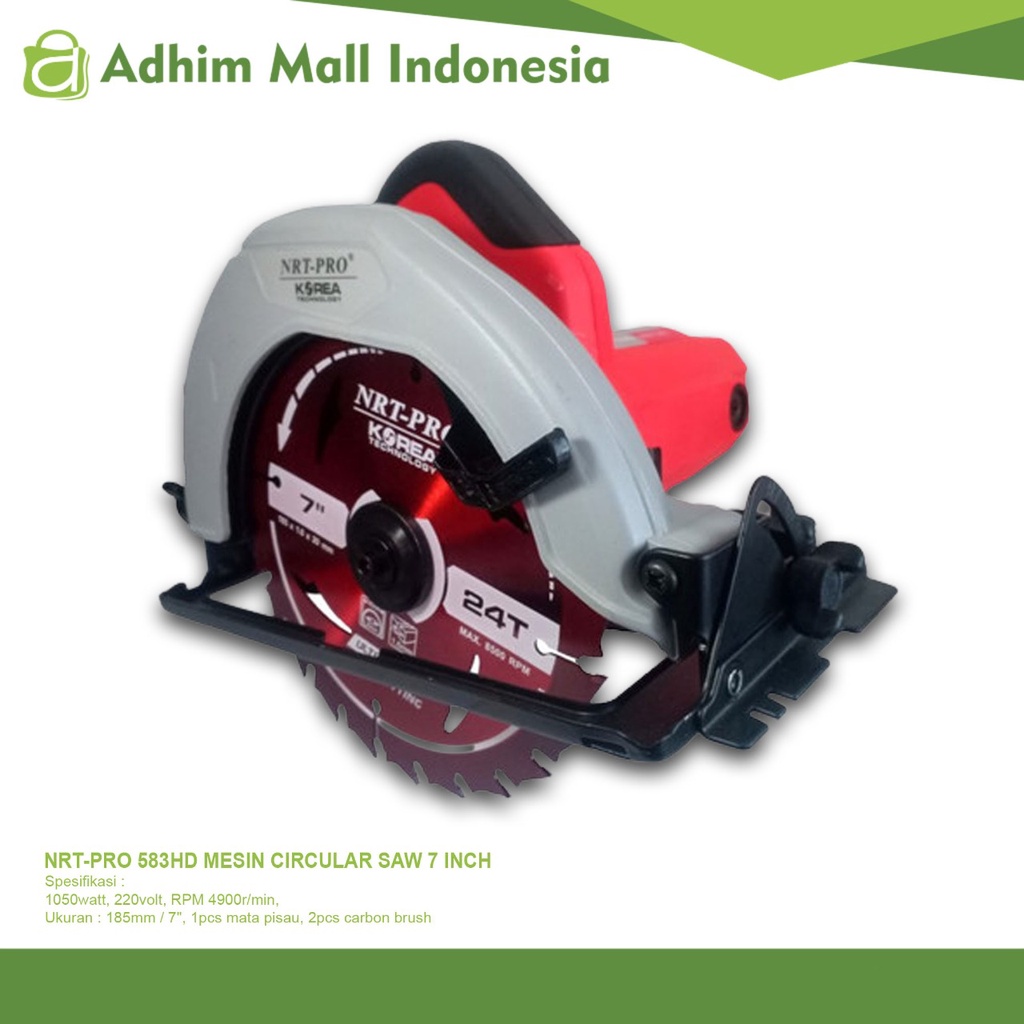 NRT-PRO 583HD MESIN CIRCULAR SAW 7 INCH