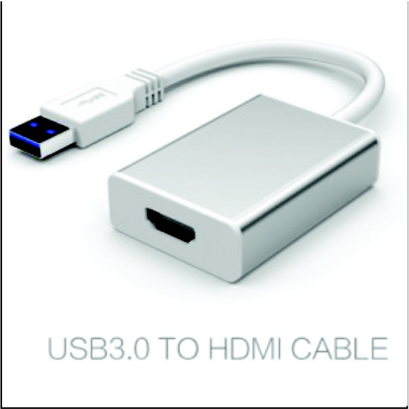 Kabel Konverter Usb 3.0 To Hdmi Adapter Converter