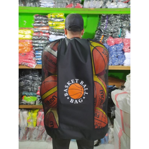 TAS BOLA BASKET ISI 6 BOLA
