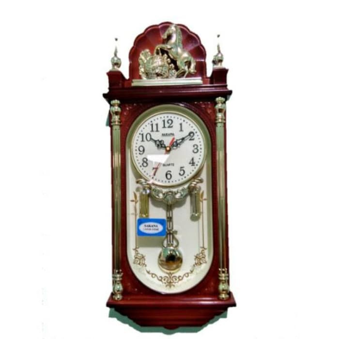 Best Seller Jam Dinding Bandul Sakana (Bunyi & Pendulum)