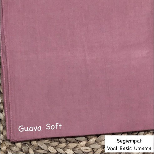 Godiva96 - UMAMA BASIC VOAL HIJAB / JILBAB MEDAN PART 1-U.BV. Soft Guava