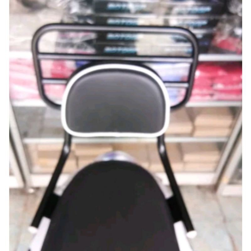 AKSESORIS Honda Scoopy / Aksesoris Vespa / Aksesoris  Vilano /  Back Rack Scoopy / Sandaran Jok Scoo