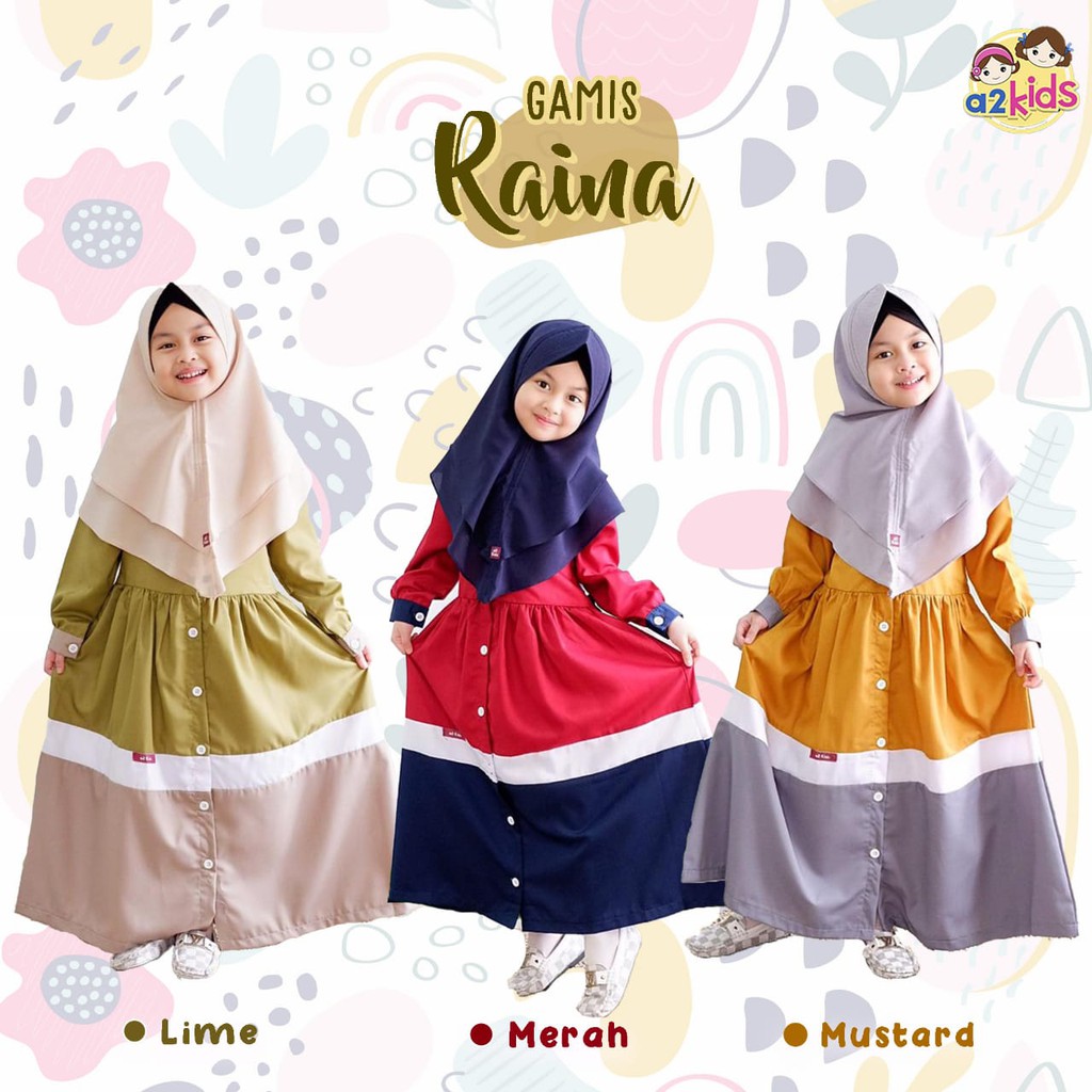 Gamis Raina cantik