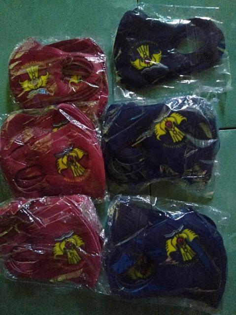 Masker Anak Sekolah Batik Dan Pramuka