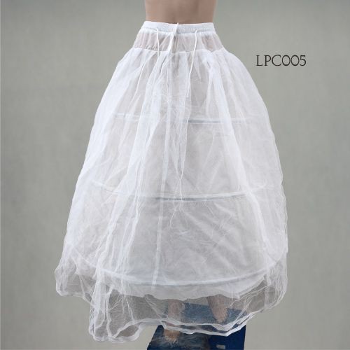 [PALING LARIS] PETTICOAT PENGEMBANG DRESS PESTA PUTIH 3 RING 2 LAYER LPC005