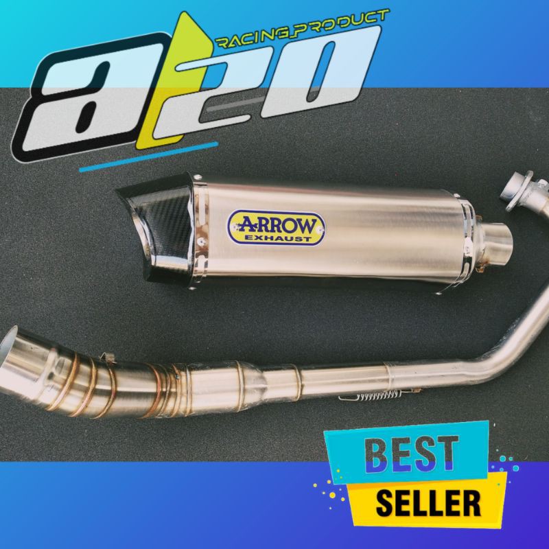 KNALPOT ARROW BASS UNTUK KAWASAKI NINJA 250 MONO