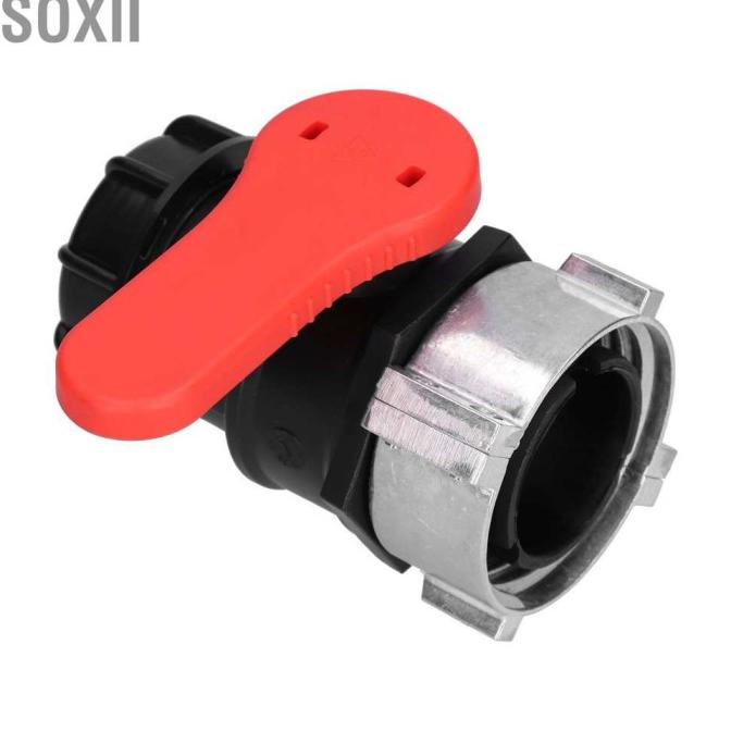 Soxii Ibc Adapter Ball Valve Tank Replacement Drain Hose Fittings
