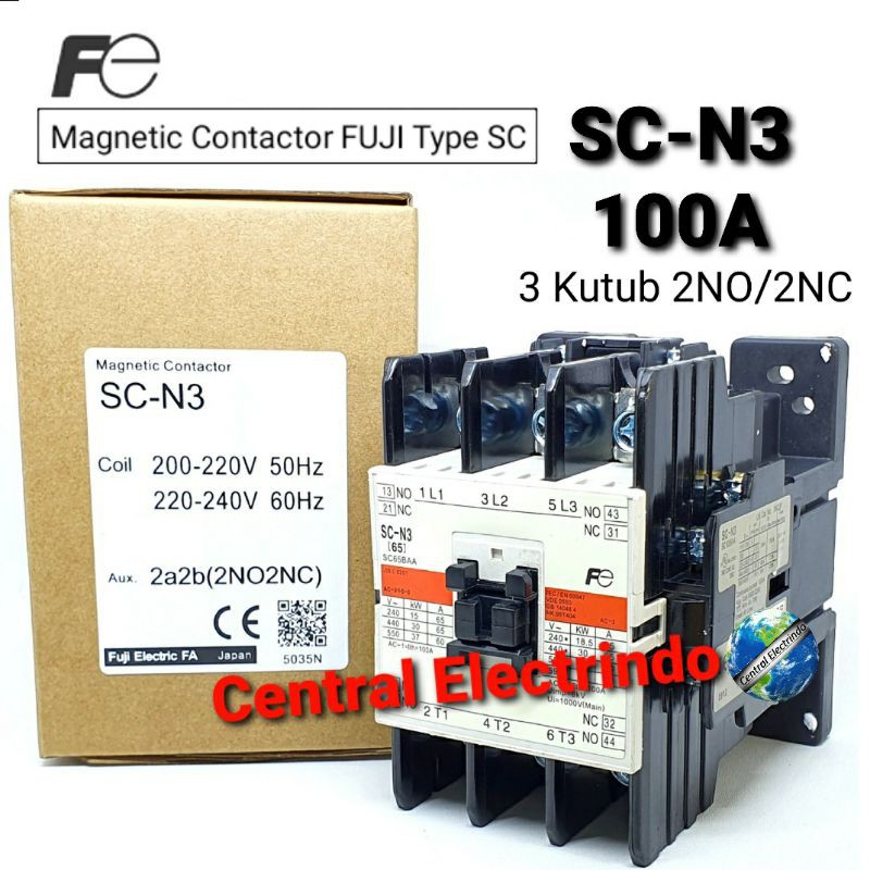 Magnetic Contactor SC N3 AC 220V.