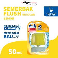 Bebek Semerbak Flush Lemon Pembersih Kloset Toilet 50ml Set