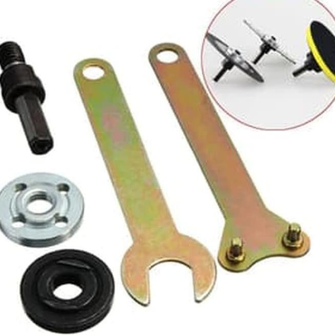 Adaptor Bor Alat Poles Mobil Amplas Kayu Mata Gerinda Dll