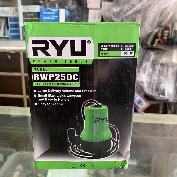 RYU Pompa Celup Air DC 12V Submersible Pump