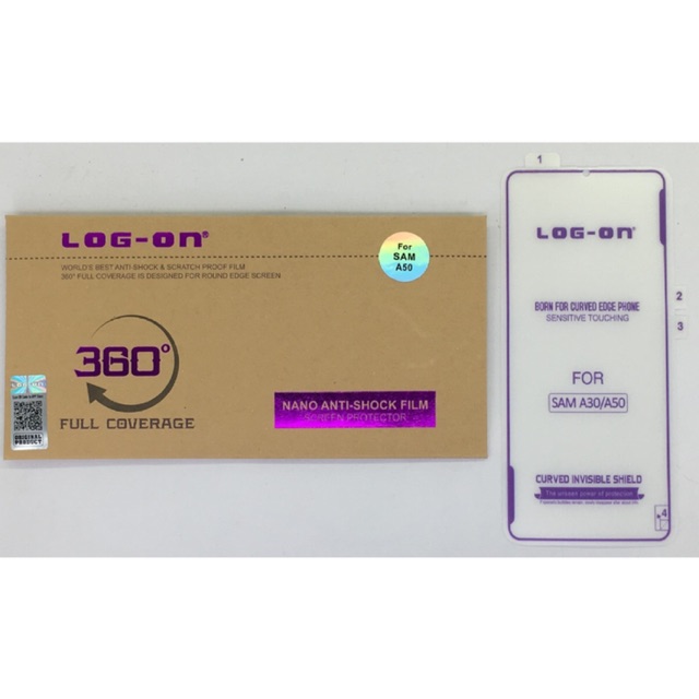 ANTISHOCK SCREEN PROTECTOR LOG ON SAMSUNG A30 - ANTIGORES JELLY