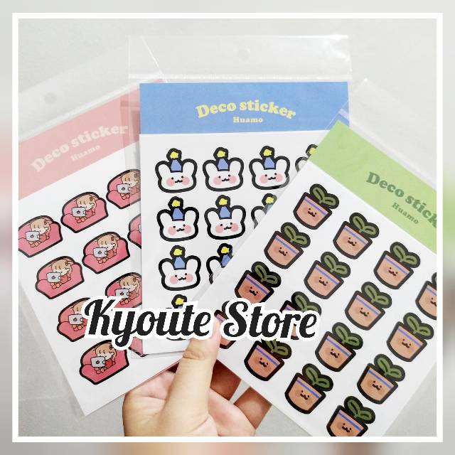 

Sticker Pack 2 Lembar Stiker Sheets Dekorasi Scrapbook DIY Bujo Journal Planner HP Dinding