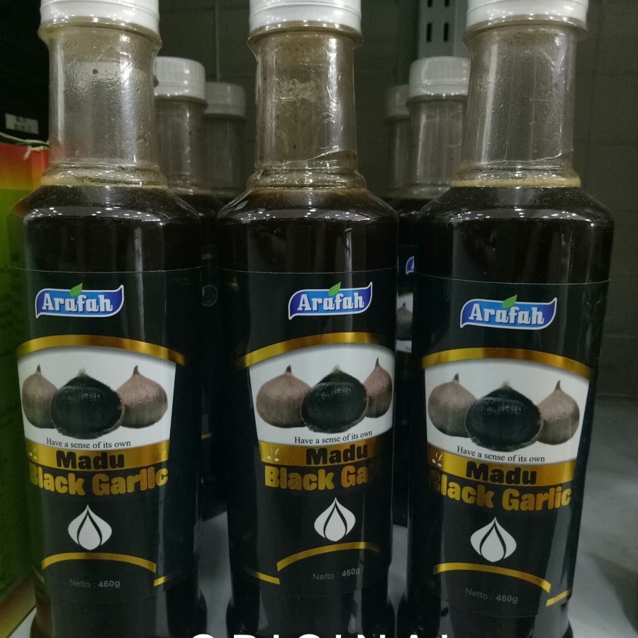 

Madu Black Garlic Madu Bawang Hitam Arafah 460 gram