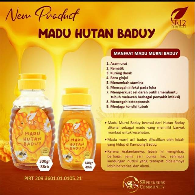 

Madu Hutan Baduy SR12