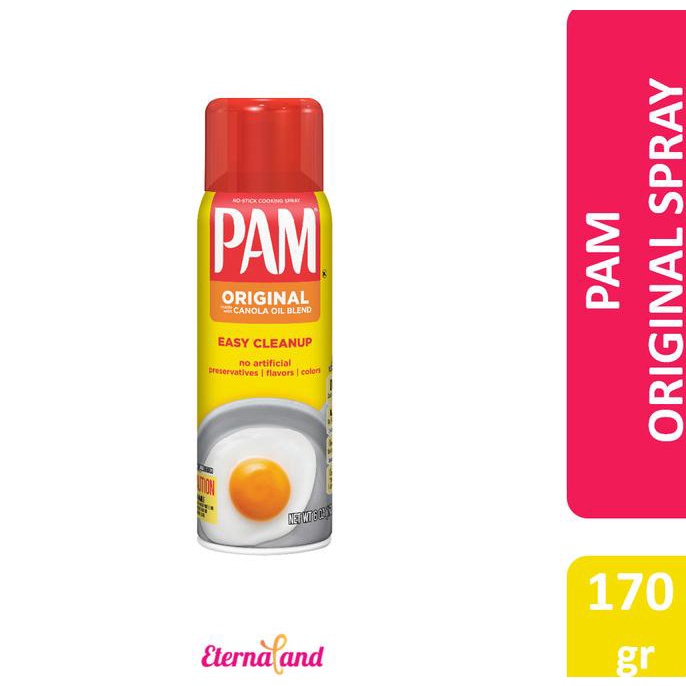 

Pam No Stick Cooking Spray Original With Canola Oil - Minyak Kanola
