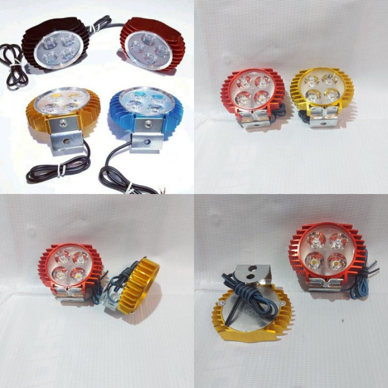 Lampu Tembak Sorot Led Gepeng 4led