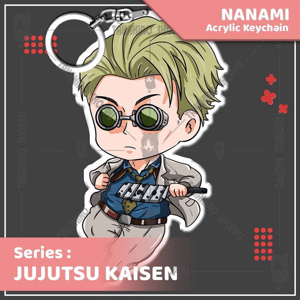 Keychain Acrylic / Gantungan Kunci Akrilik Jujutsu Kaisen KENTO NANAMI.NP