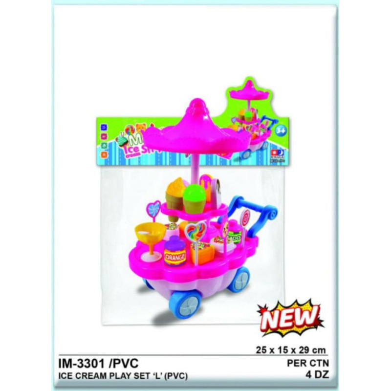 Mainan Gerobak Dorong ES KRIM