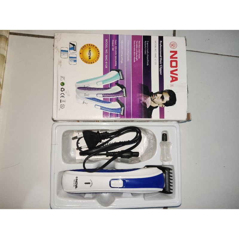 Alat pencukur rambut sonar