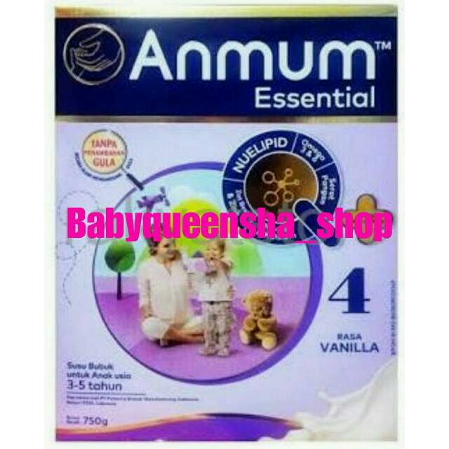 Anmum essential 4/Anmum essential 4 vanilla/Anmum essential 4 750g rasa vanilla
