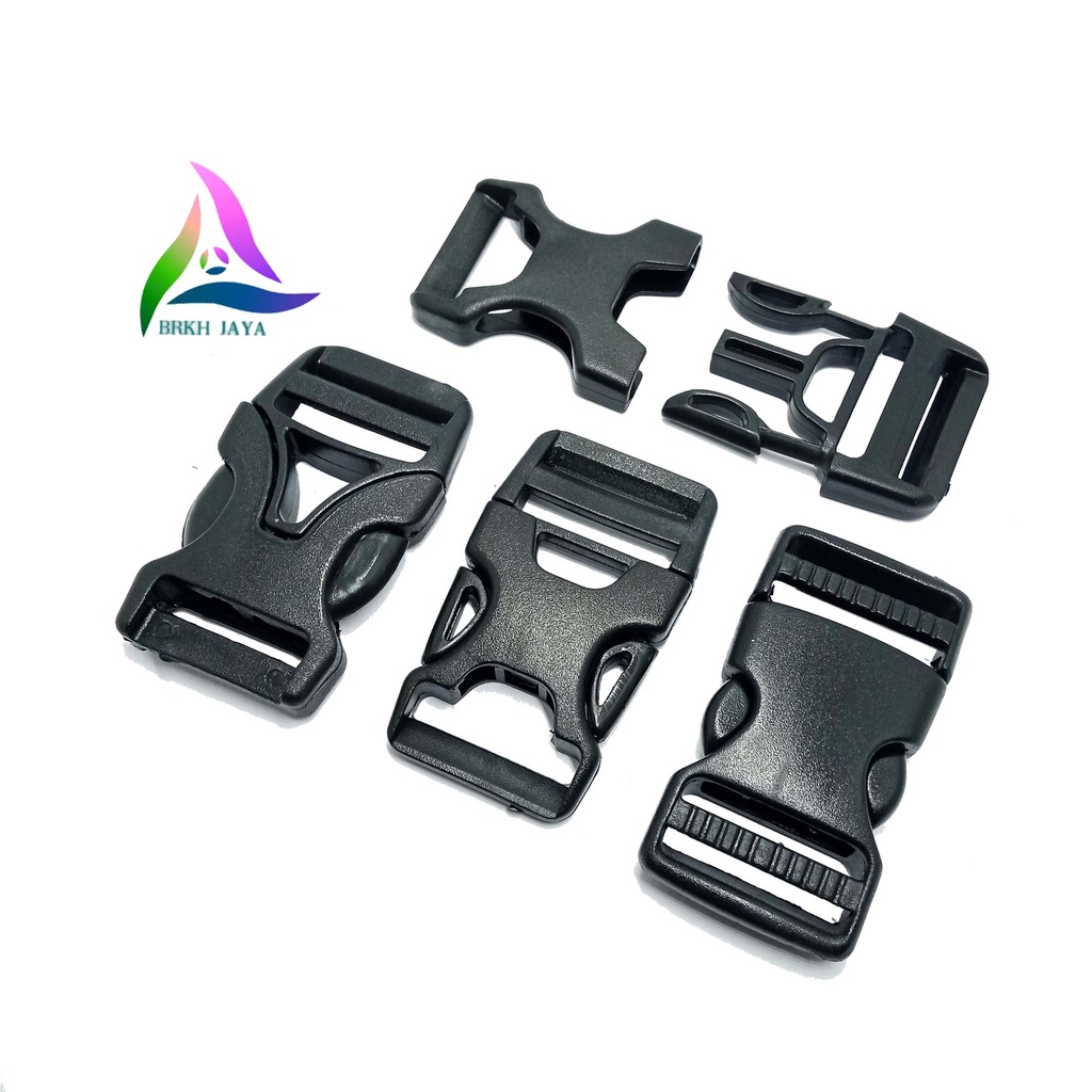 KUNCI SODOK TAS 2.5 CM / GESPER TAS PLASTIK BUCKLE ACETAL