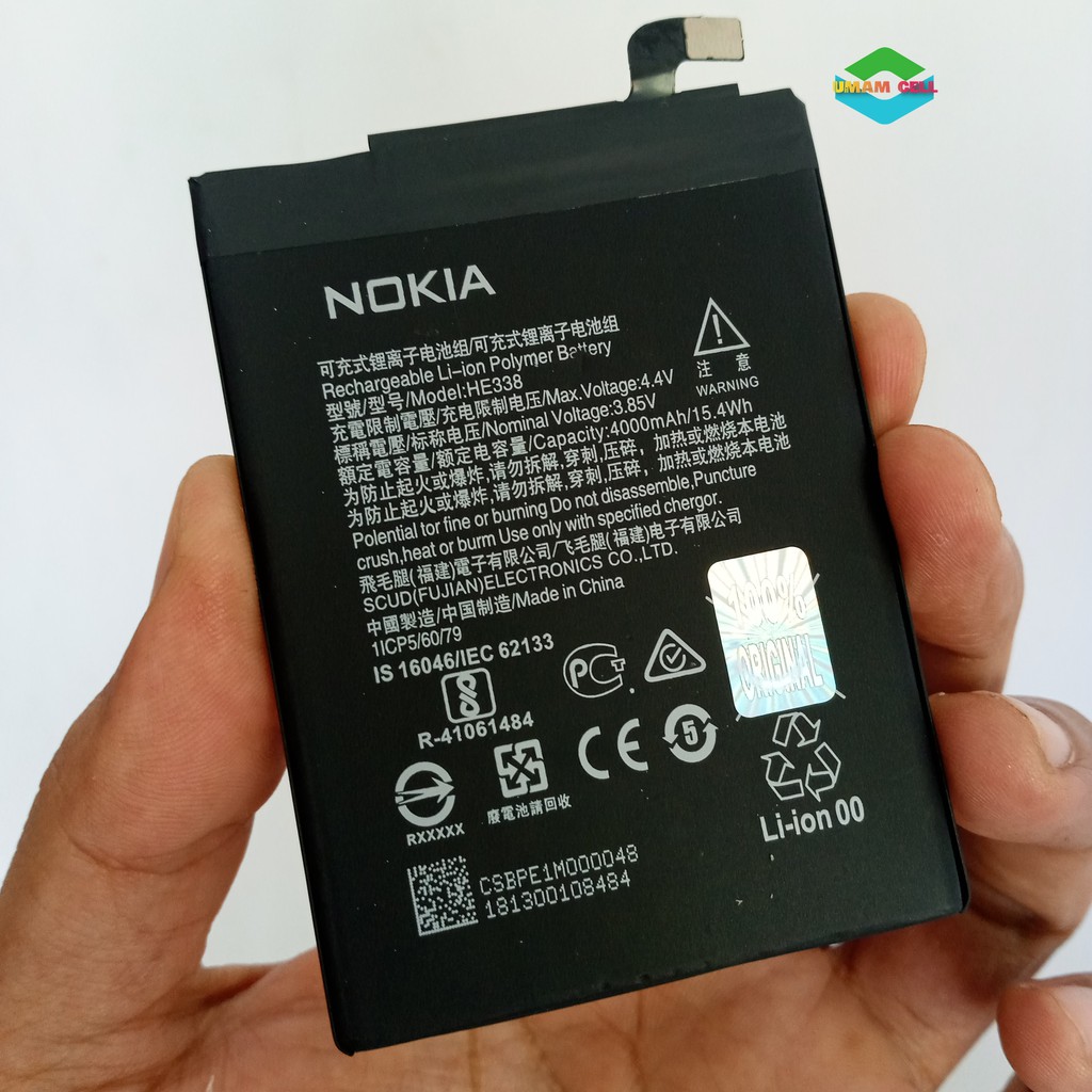 BATERAI NOKIA 2 HE-338 / BATRE NOKIA 2 / HE-338