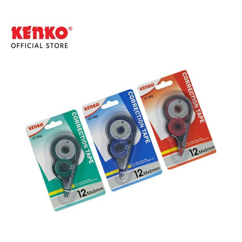 Kenko Correction Tape CT-902 Tip Ex Roll (Harga per Pcs)