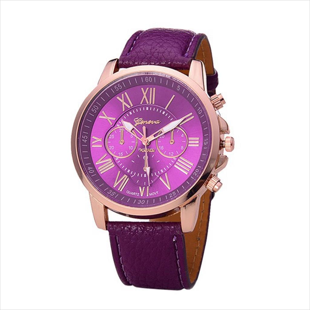 YA 157 - Jam Tangan Geneva Leather Quartz