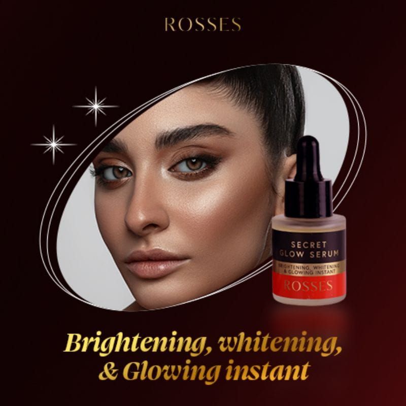 Rosses Serum Secret Glow Pencerah Wajah dan Penghilang Jerawat ~ Serum Roses 100% Original